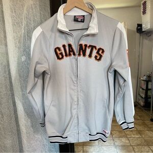 Stitches MLB Y2k San Francisco Giants Embroidered Full Zip Jacket